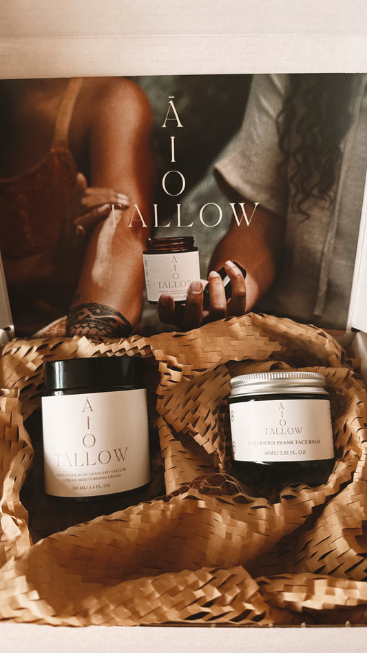 Tallow Ritual Set- Day and Night Duo